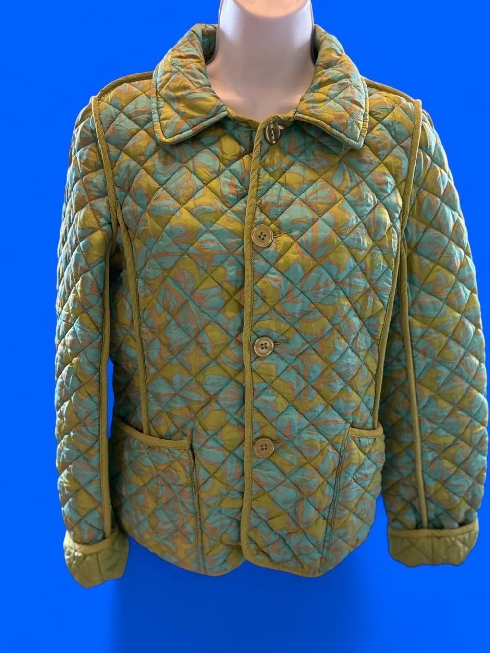 Vintage 1970s Reversible Quilted Puffer Jacket
